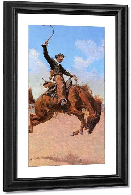 The Bronco Buster By Frederic Remington