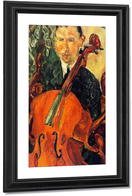 The Cellist By Chaim Soutine