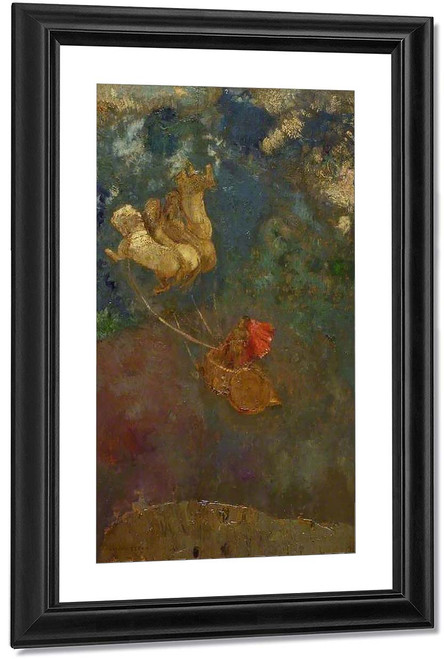 The Chariot Of Apollo2 By Odilon Redon By Odilon Redon