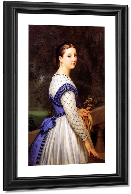 The Countess De Montholon By William Bouguereau By William Bouguereau