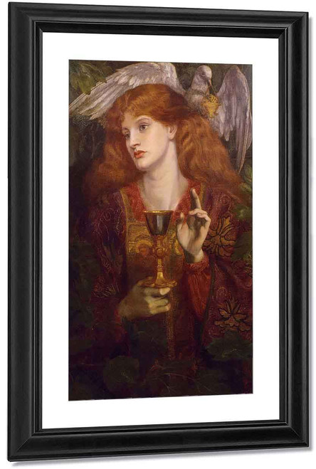 The Damsel Of The Sanct Grael By Dante Gabriel Rossetti