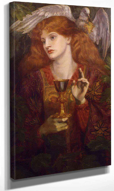 The Damsel Of The Sanct Grael By Dante Gabriel Rossetti