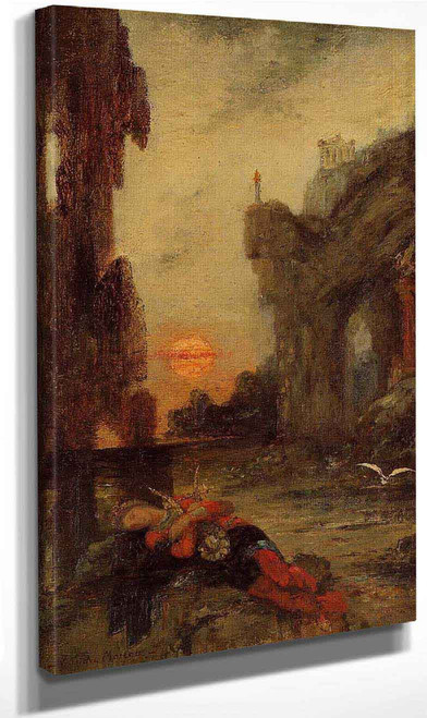 The Death Of Sappho1 By Gustave Moreau