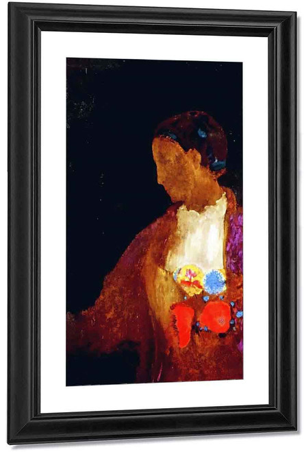 The Doge's Wife By Odilon Redon By Odilon Redon