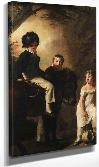 The Drummond Children By Sir Henry Raeburn, R.A., P.R.S.A. Art Reproduction