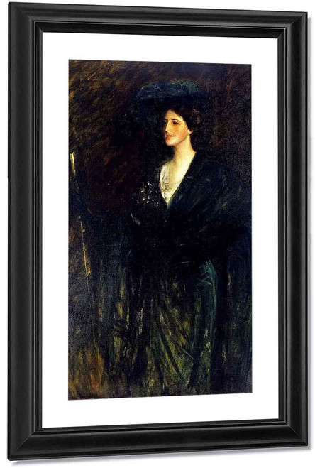 The Emerald Lady By William Merritt Chase By William Merritt Chase