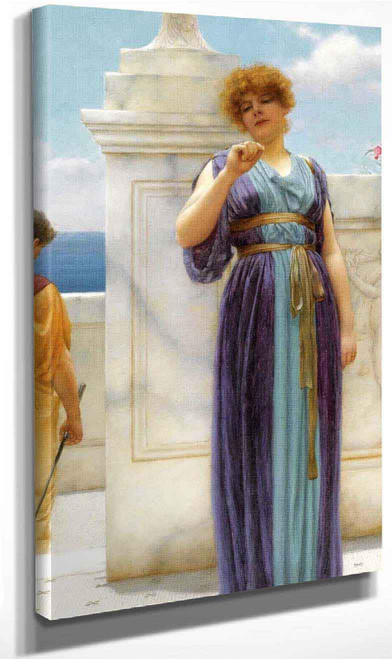The Engagement Ring 3 By John William Godward By John William Godward