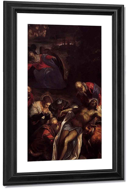 The Entombment By Jacopo Tintoretto The Entombment By Jacopo Tintoretto