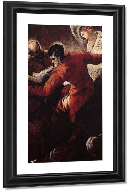 The Evangelists Luke And Matthew By Jacopo Tintoretto