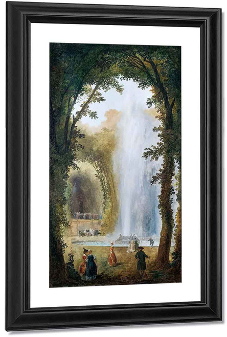 The Fountain At The Grove Music In Marley By Hubert Robert The Fountain At The Grove Music In Marley By Hubert Robert