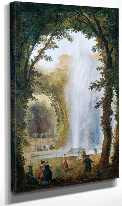 The Fountain At The Grove Music In Marley By Hubert Robert