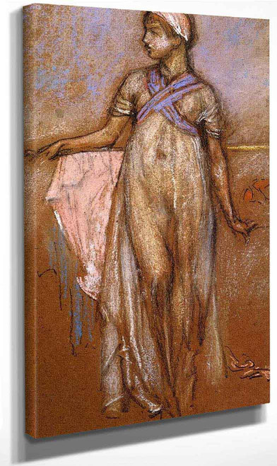 The Greek Slave Girl By James Abbott Mcneill Whistler American 1834 1903