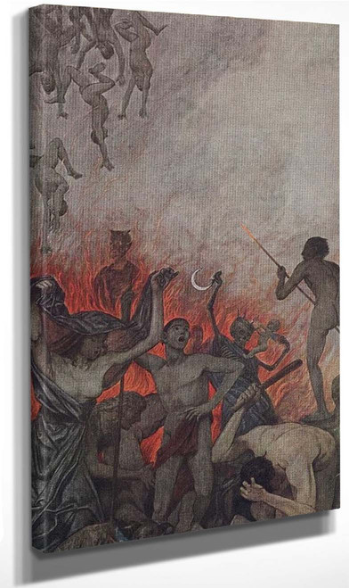 The Hell By Hans Thoma