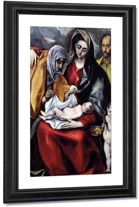The Holy Family2 By El Greco By El Greco The Holy Family2 By El Greco By El Greco