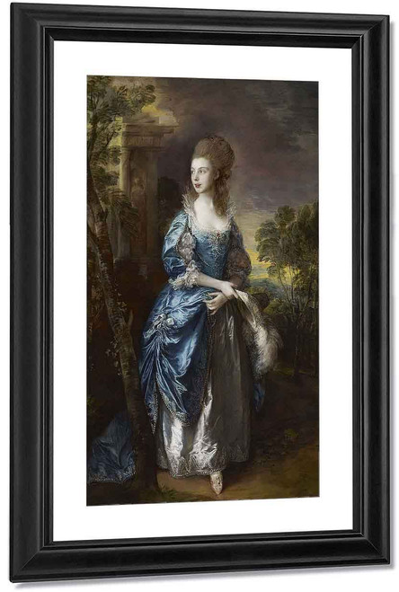 The Honourable Frances Duncombe By Thomas Gainsborough By Thomas Gainsborough