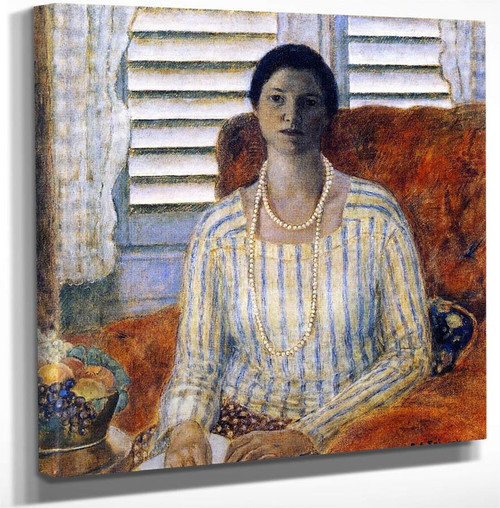Closed Blinds By Frederick Carl Frieseke Art Reproduction