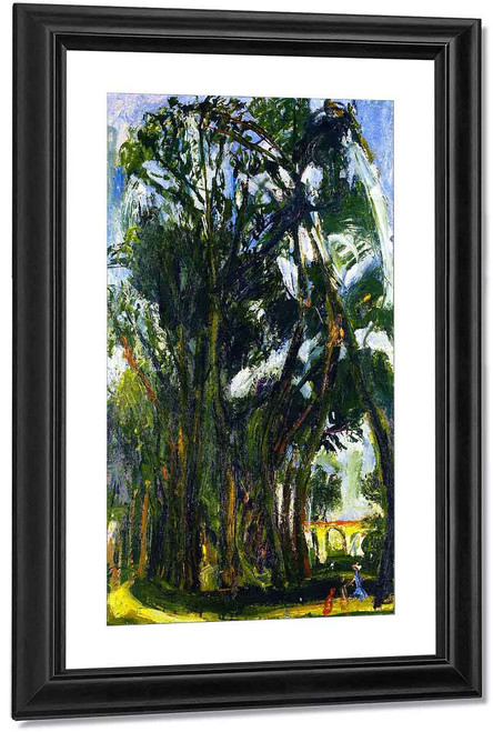 The Large Field In Chartres With Viaduct By Chaim Soutine