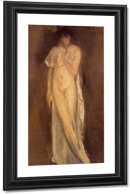 The Little Red Cap By James Abbott Mcneill Whistler American 1834 1903