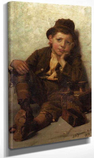 The Little Shoe Shine Boy By John George Brown By John George Brown