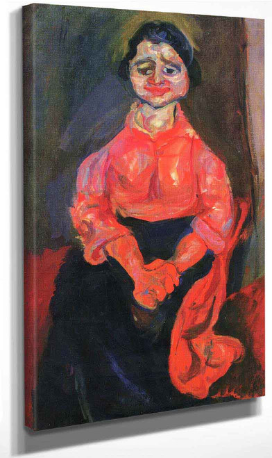 The Mad Woman 2 2 By Chaim Soutine