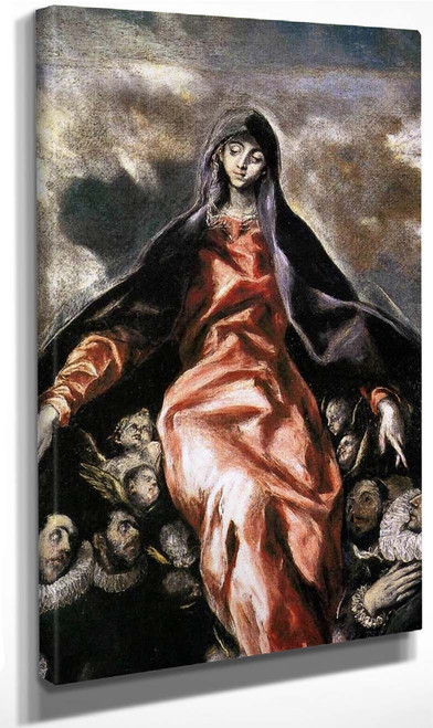 The Madonna Of Charity By El Greco By El Greco