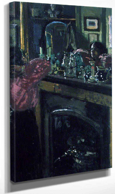 The Mantelpiece By Walter Richard Sickert By Walter Richard Sickert