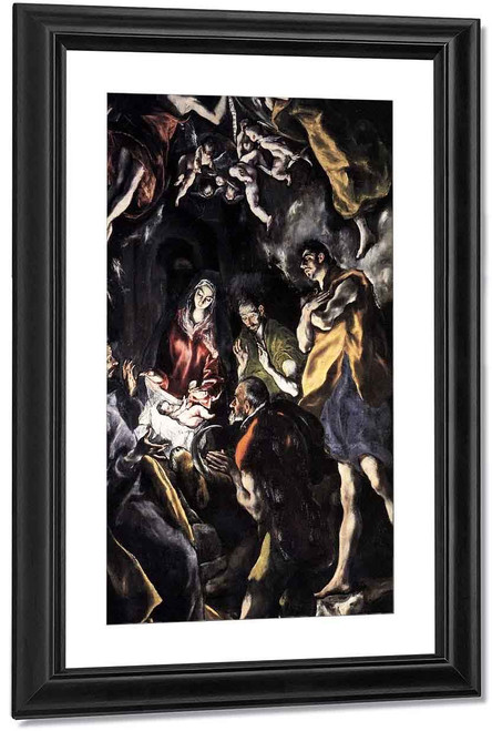 The Marriage Of The Virgin By El Greco By El Greco