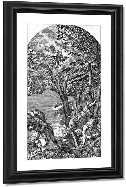 The Martyrdom Of Saint Peter By Titian The Martyrdom Of Saint Peter By Titian