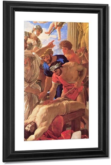 The Martyrdom Of St Erasmus By Nicolas Poussin By Nicolas Poussin