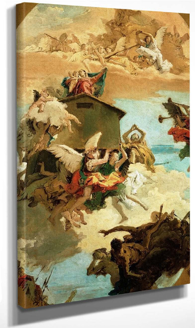 The Miracle Of The Holy House Of Loreto By Giovanni Battista Tiepolo