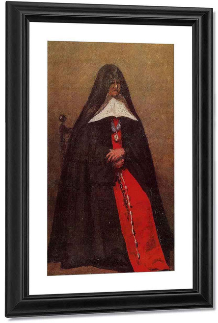 The Mother Superior Of The Convent Of The Annonciades By Jean Baptiste Camille Corot By Jean Baptiste Camille Corot