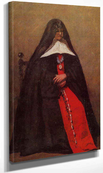 The Mother Superior Of The Convent Of The Annonciades By Jean Baptiste Camille Corot By Jean Baptiste Camille Corot