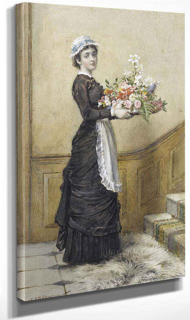 The New Arrangement By George Goodwin Kilburne By George Goodwin Kilburne