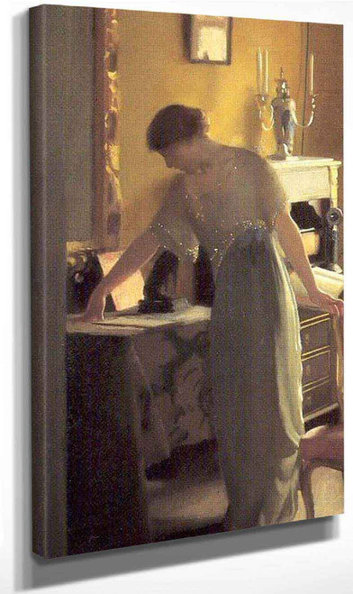 The Other Room By William Macgregor Paxton By William Macgregor Paxton