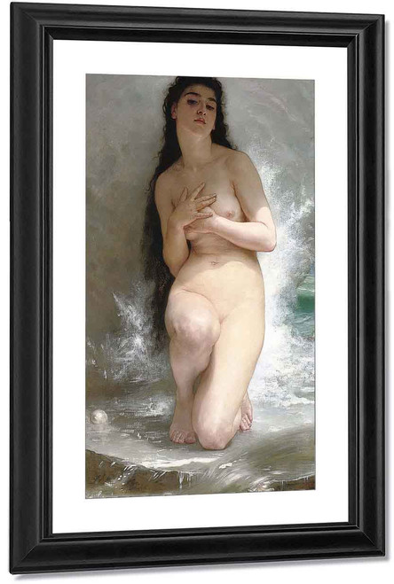 The Pearl By William Bouguereau By William Bouguereau