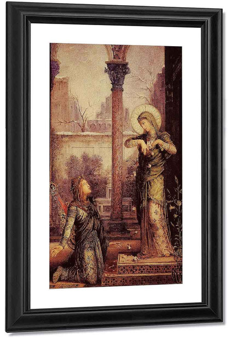 The Poet And The Saint By Gustave Moreau