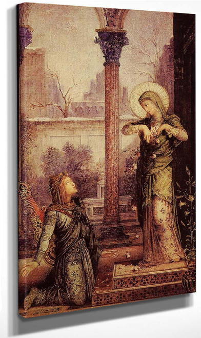 The Poet And The Saint By Gustave Moreau