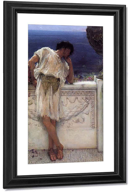 The Poet Gallus Dreaming By Sir Lawrence Alma Tadema