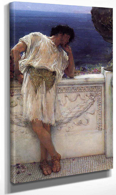The Poet Gallus Dreaming By Sir Lawrence Alma Tadema