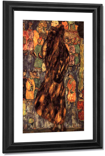 The Polecat Fur By Gustav Klimt By Gustav Klimt