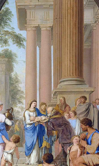 The Presentation In The Temple By Laurent De La Hyre