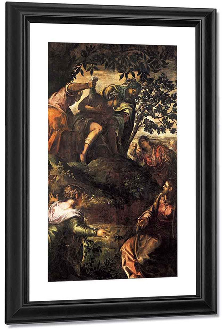 The Raising Of Lazarus By Jacopo Tintoretto The Raising Of Lazarus By Jacopo Tintoretto
