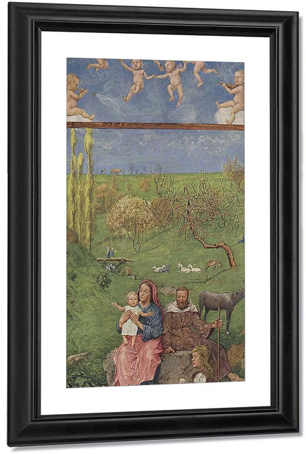 The Rest On The Flight Into Egypt By Hans Thoma