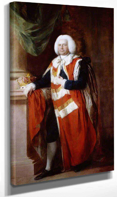 The Reverend Robert Sherard, 4Th Earl Of Harborough By Thomas Gainsborough Art Reproduction