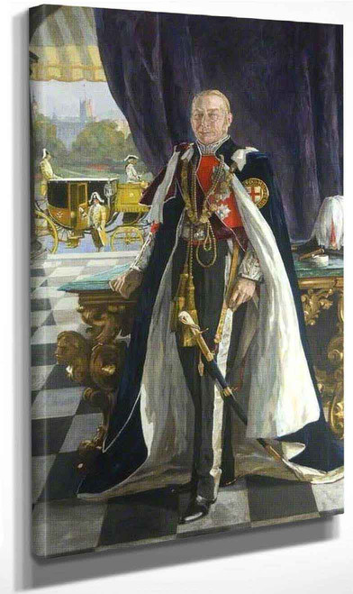 The Right Honourable Earl Of Lonsdale By Sir John Lavery, R.A. By Sir John Lavery, R.A. Art Reproduction