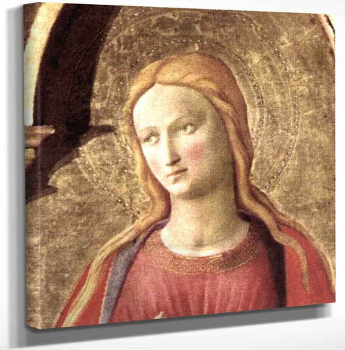 Cortona Polyptych (Detail 5) By Fra Angelico(Italian 1387 1455) Art Reproduction