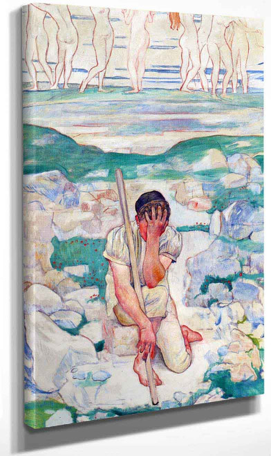 The Shepherd's Vision 2 By Ferdinand Hodler By Ferdinand Hodler