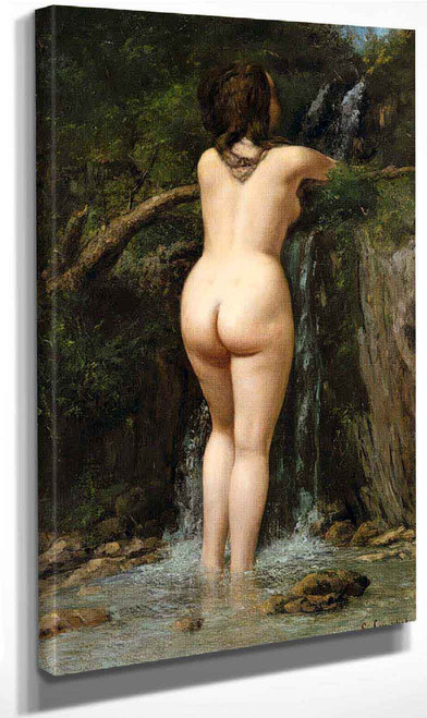 The Source4 By Gustave Courbet By Gustave Courbet