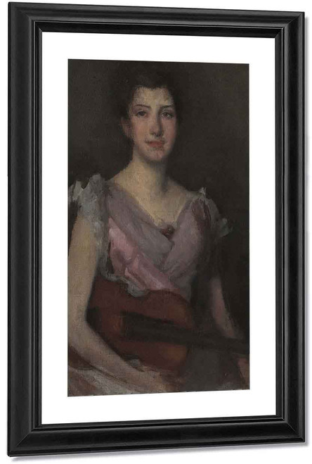 The Violin Player By James Abbott Mcneill Whistler American 1834 1903