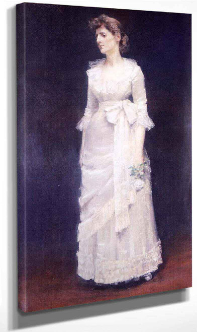 The White Rose By William Merritt Chase By William Merritt Chase
